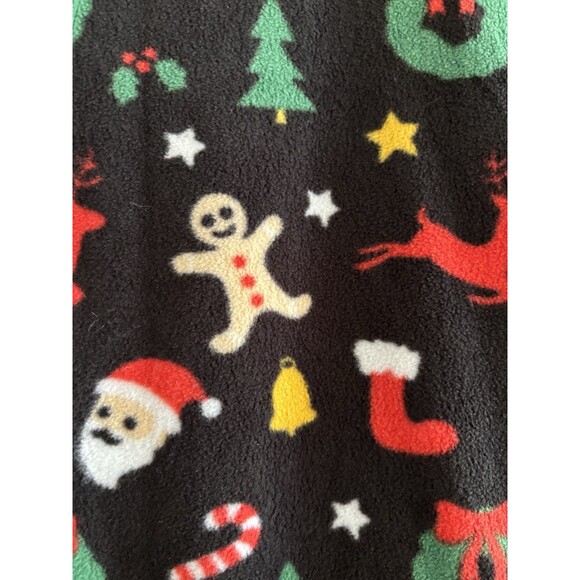 New Tipsy Elves Small Cookie Cutter Jumpsuit Full Zip Hooded Pockets - Picture 8 of 9
